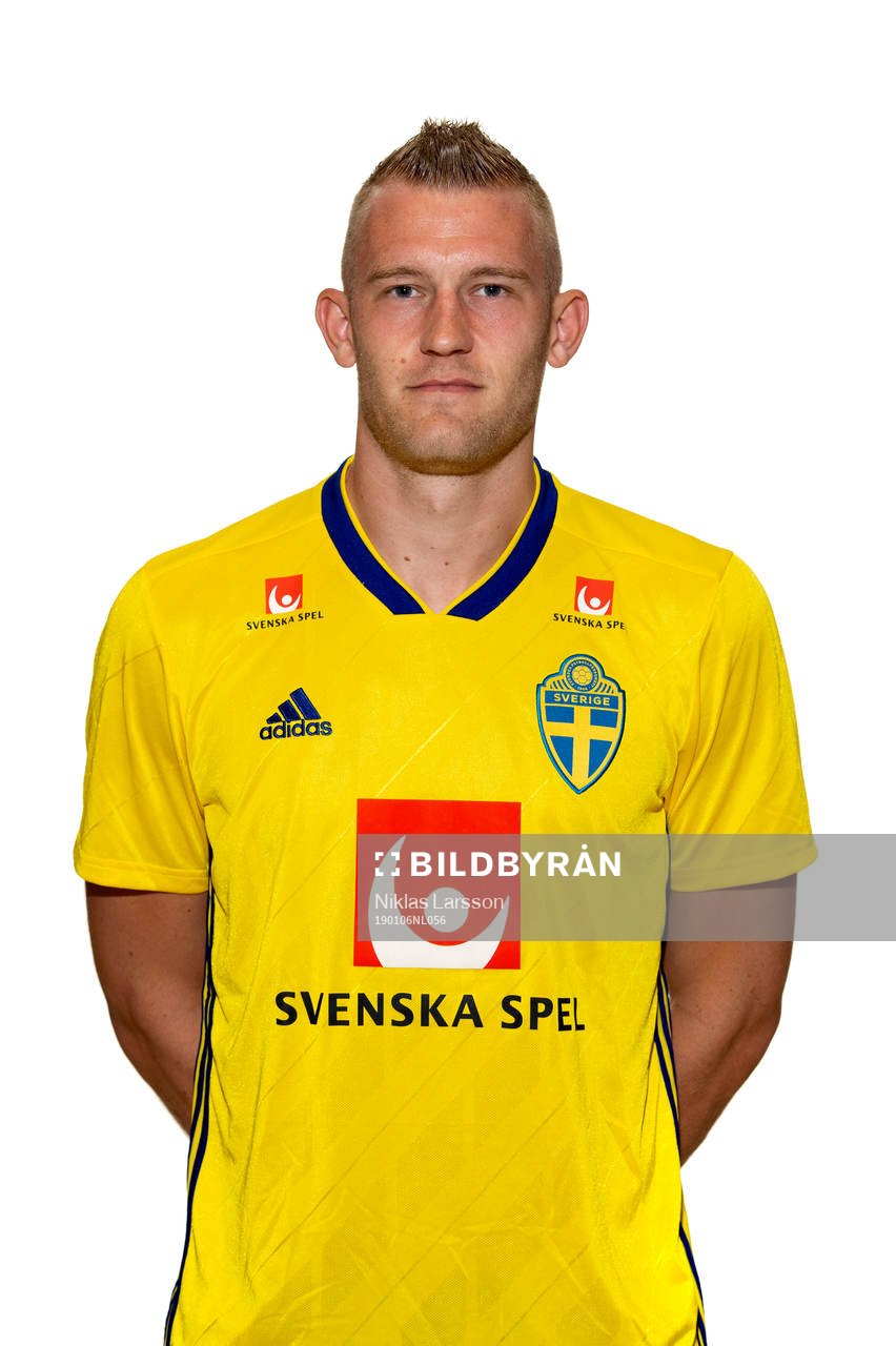 Sweden's Robin Jansson poses for a portrait