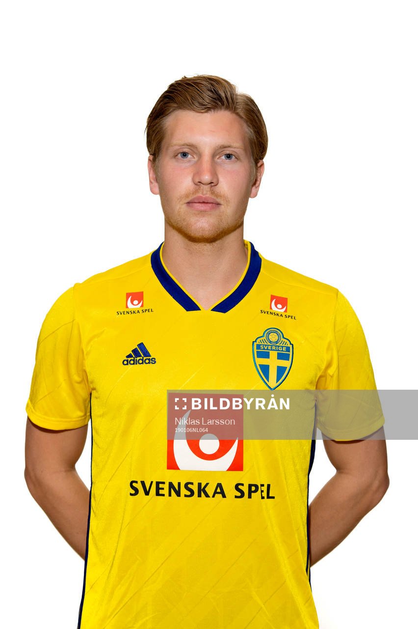 Sweden's Alexander Fransson poses for a portrait