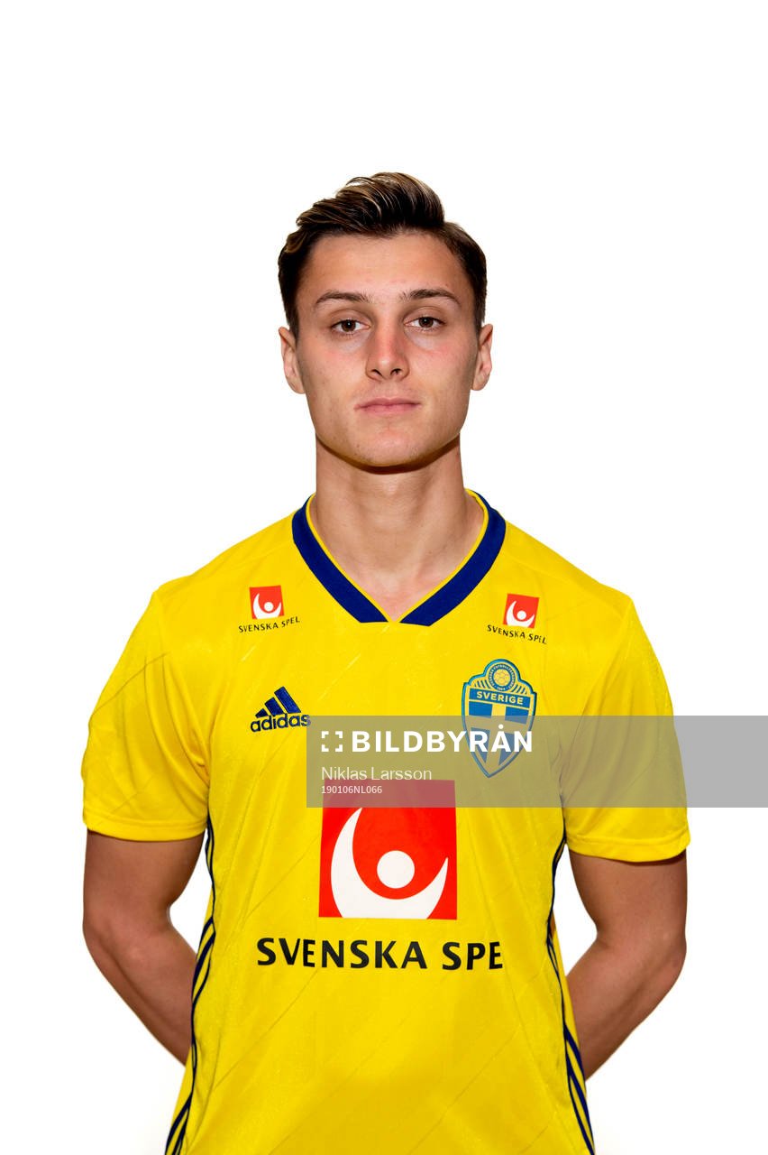 Sweden's Jonathan Levi poses for a portrait