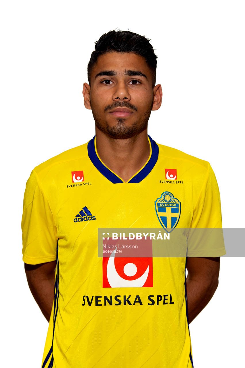 Sweden's Hosam Aiesh poses for a portrait
