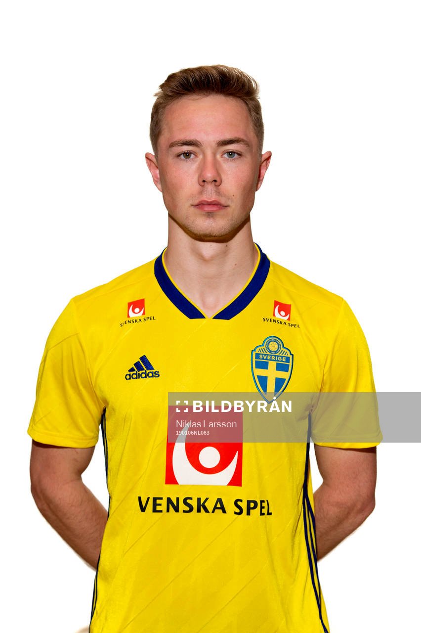 Sweden's Joel Andersson poses for a portrait