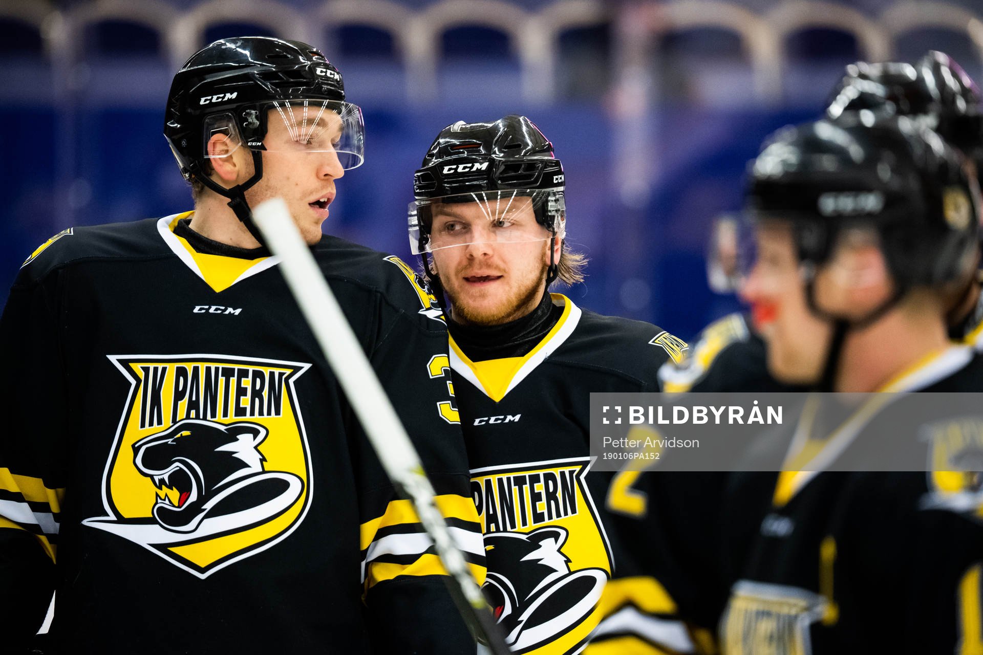 Panterns Andreas Heier och Oskar Eklind