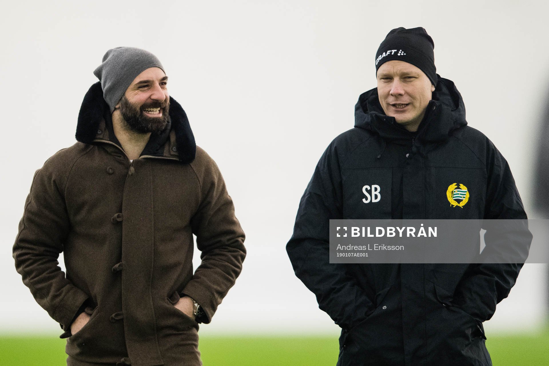 Kennedy Bakircioglu och tränare Stefan Billborn