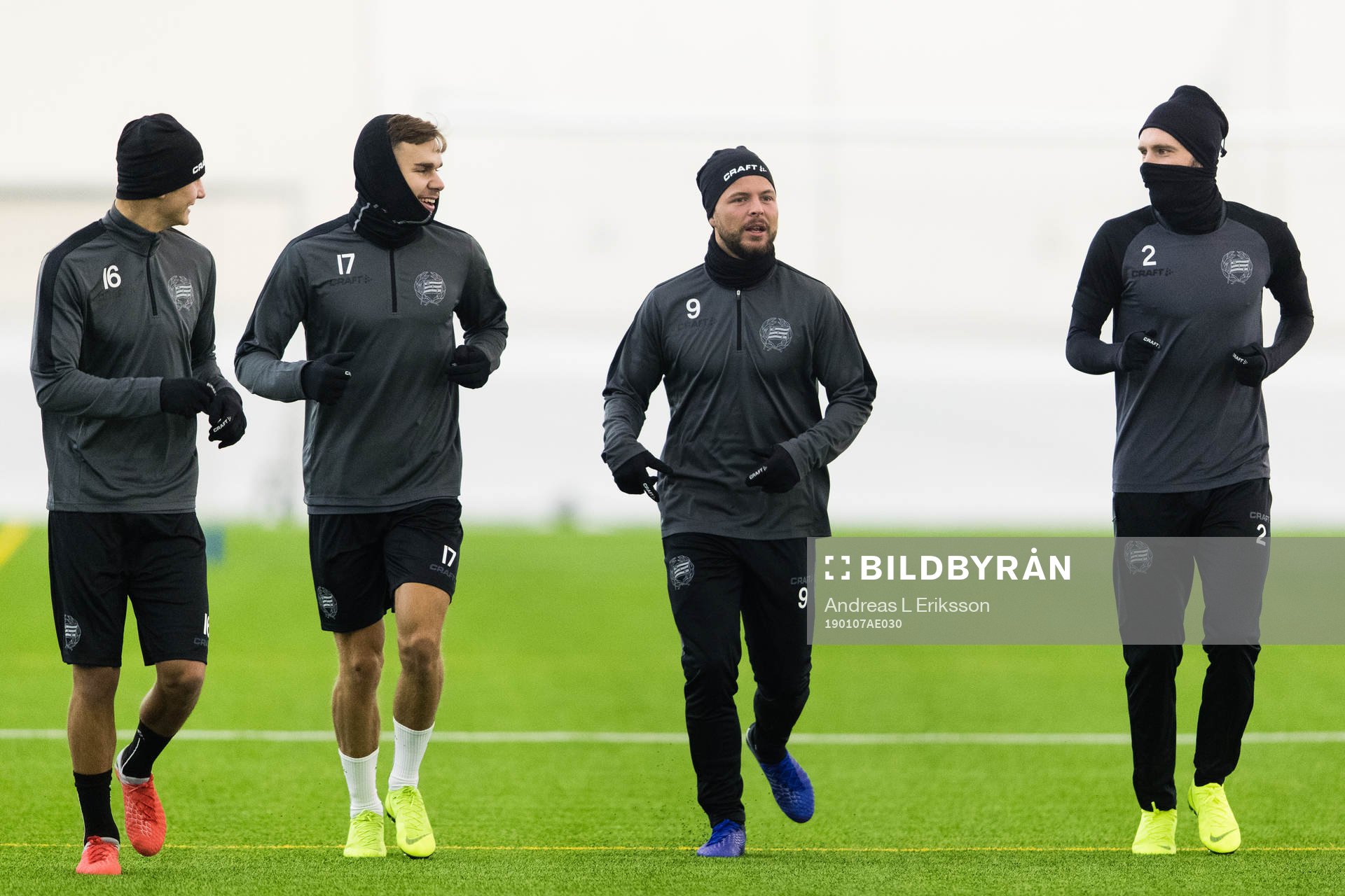 Leo Bengtsson, Dusan Jajic, Sander Svendsen och Simon