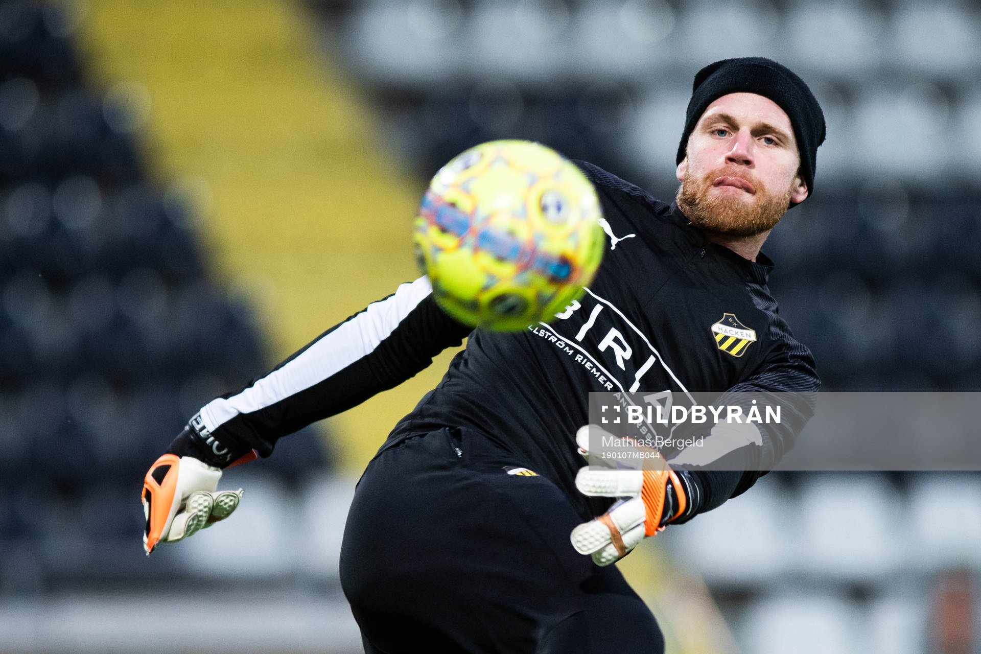 Målvakt Peter Abrahamsson