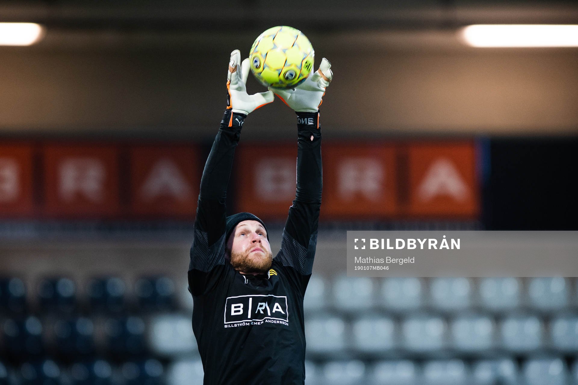 Målvakt Peter Abrahamsson