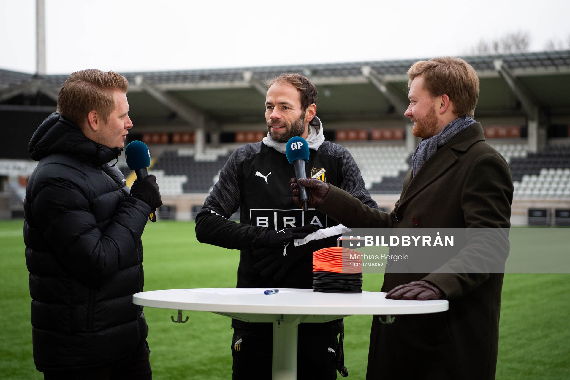 Göteborgs Postens reportrar Linus Pettersson och Alexander