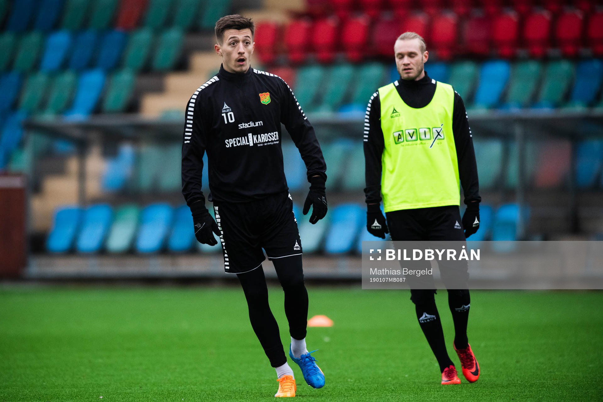 Leonard Pllana och Alexander Angelin