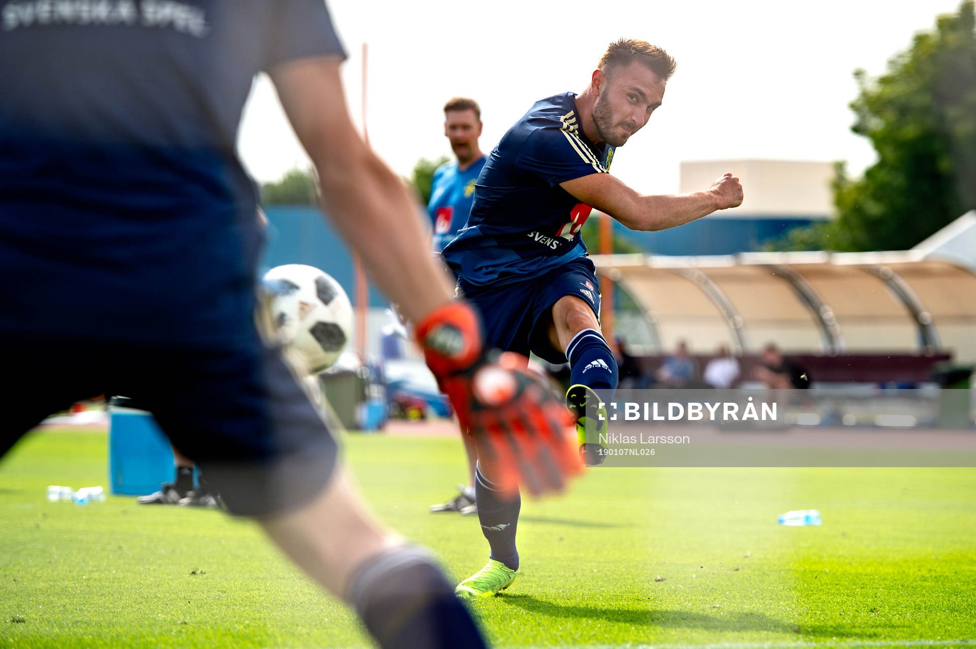Sweden's Muamer Tankovic