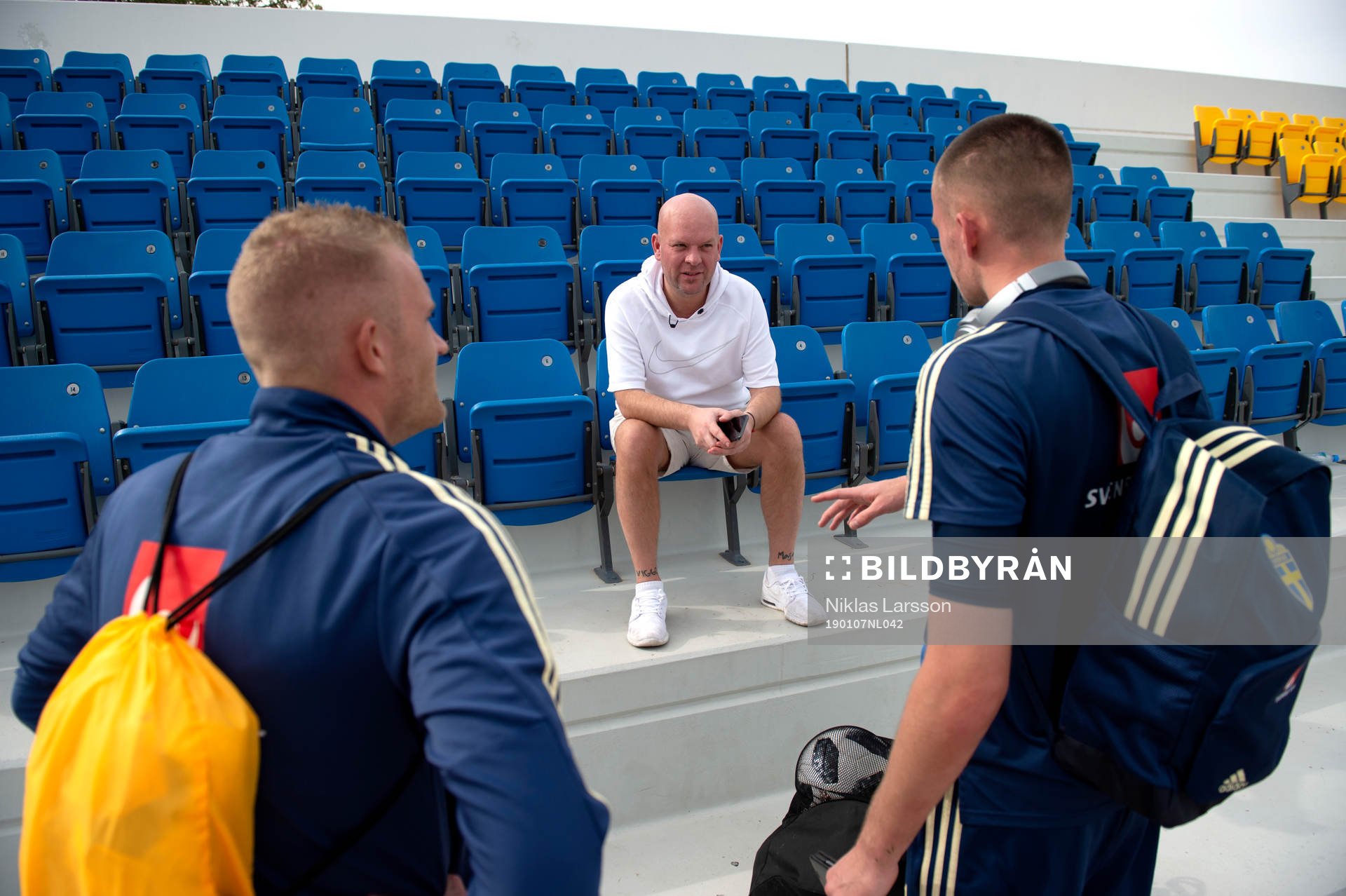 AIK head scout Tobias Ackerman talks with Sweden and AIK
