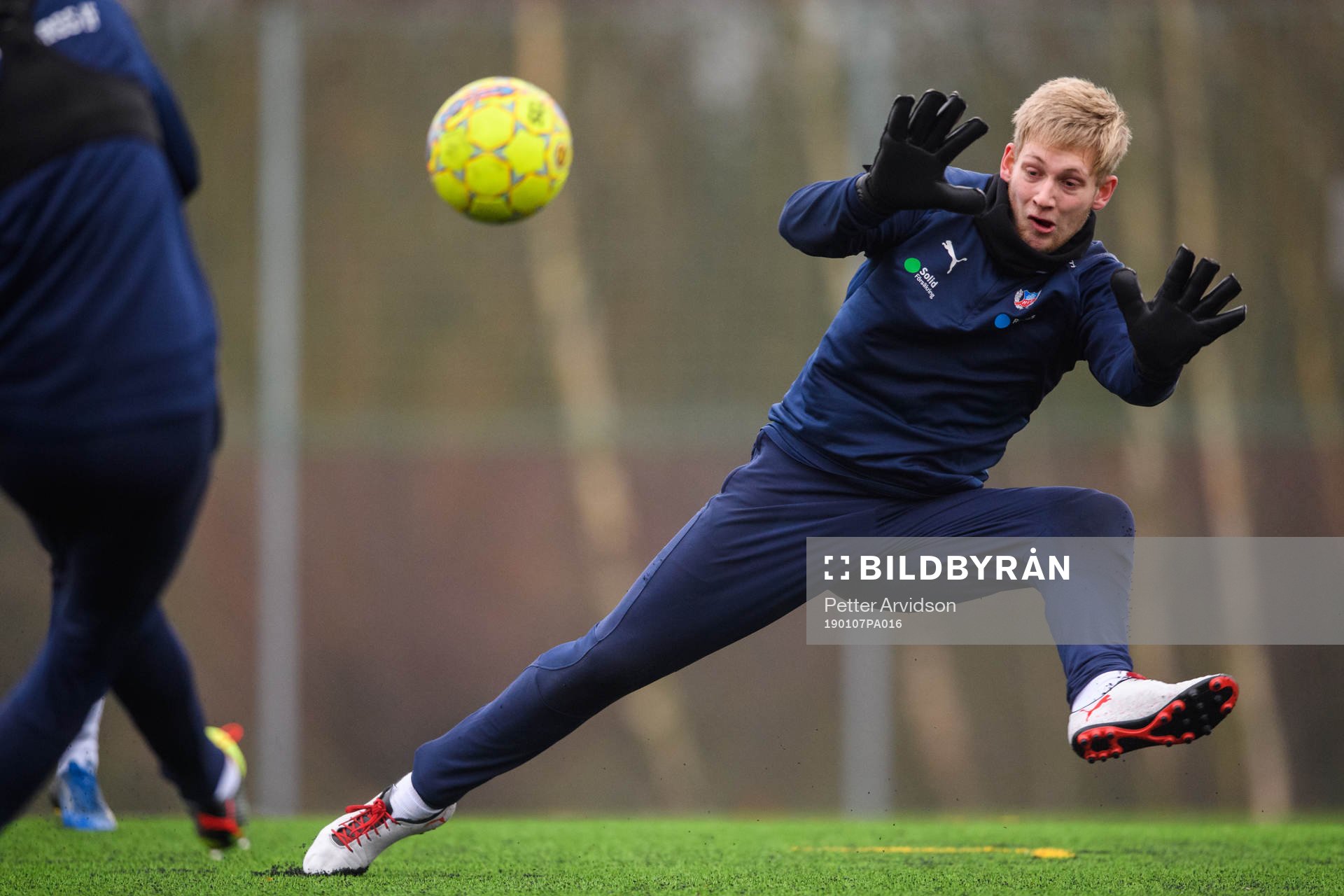 Målvakt Ian Pettersson