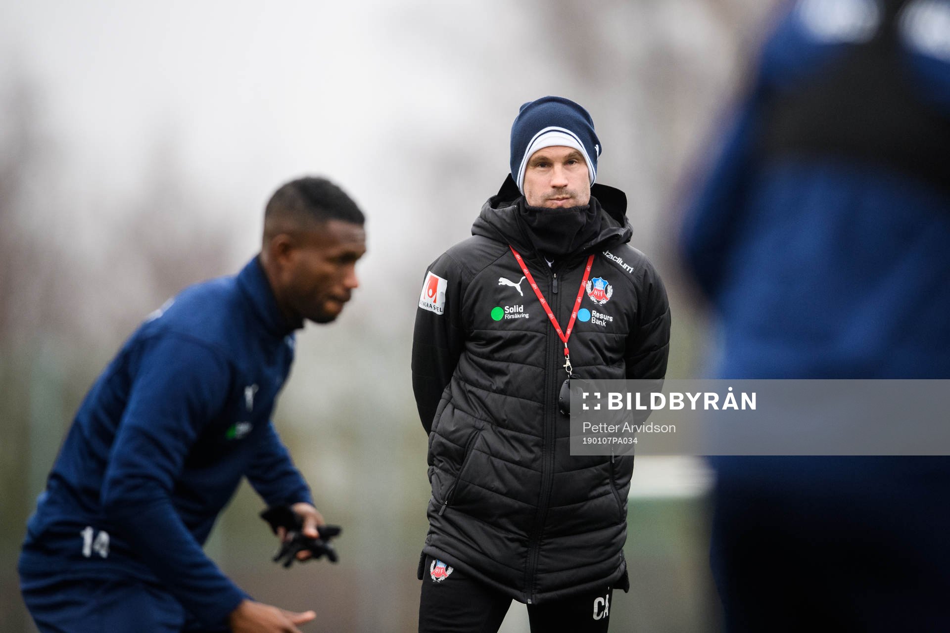Assisterande tränare Christoffer Andersson