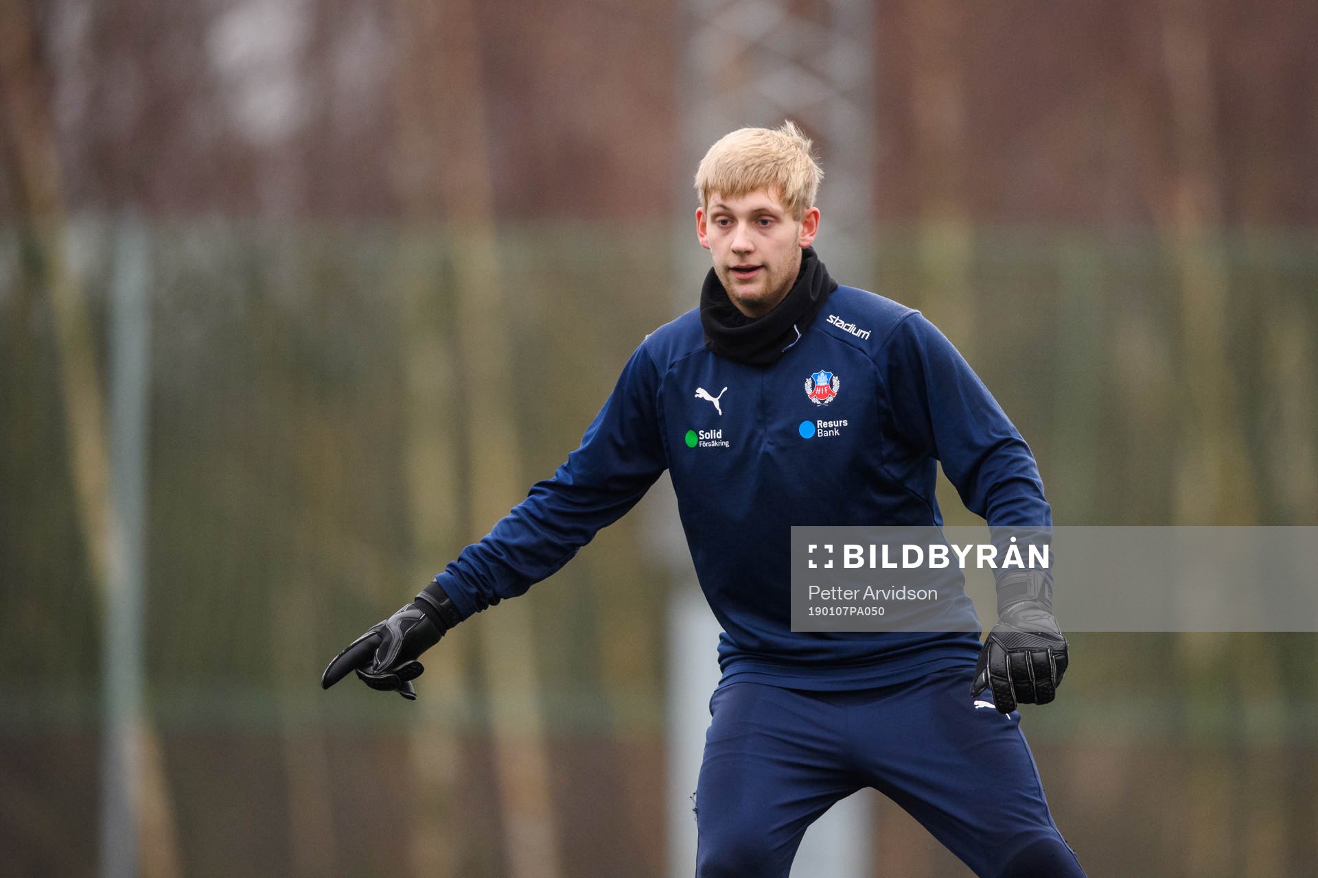 Målvakt Ian Pettersson