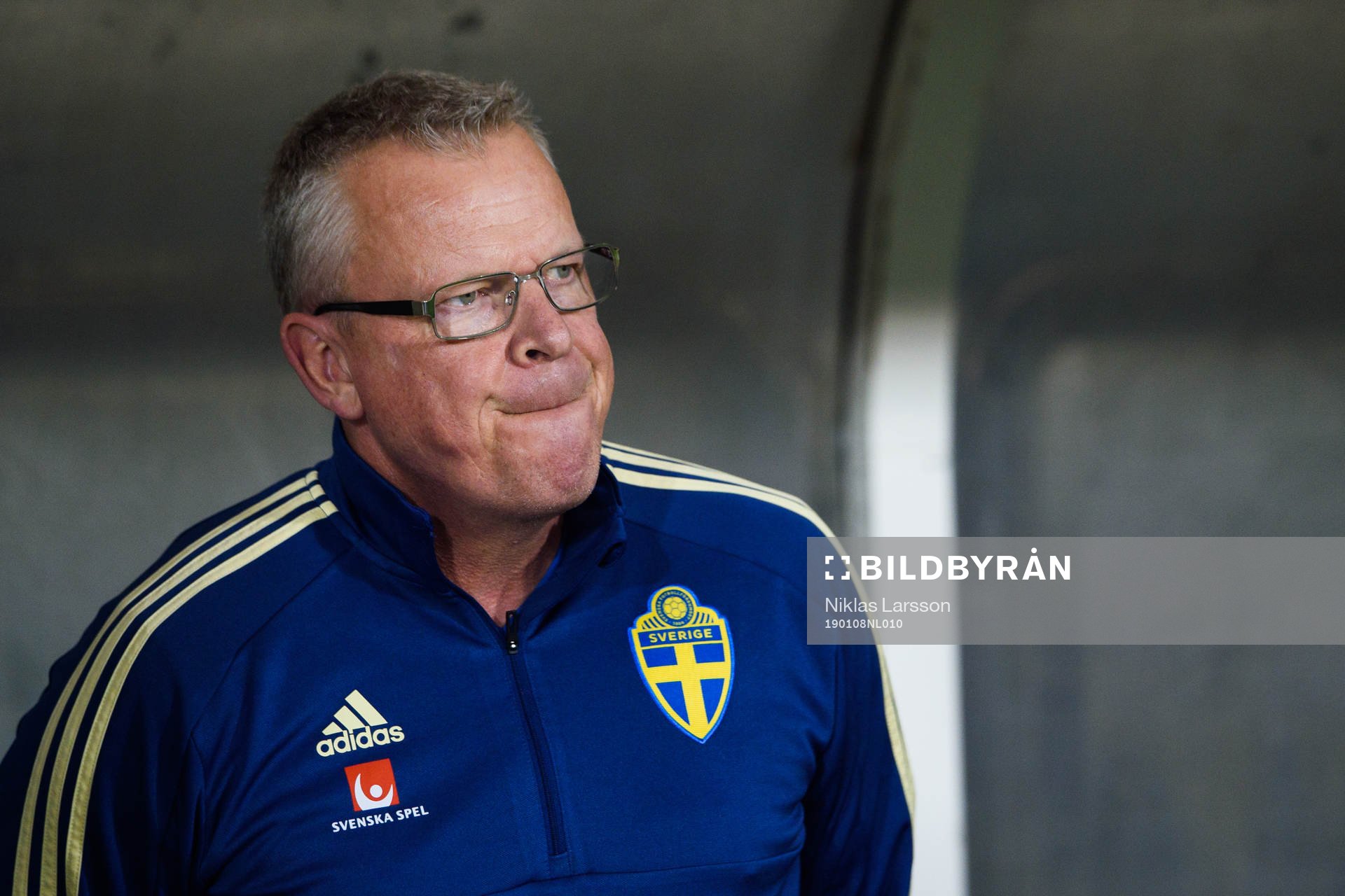 head coach Janne Andersson of Sweden