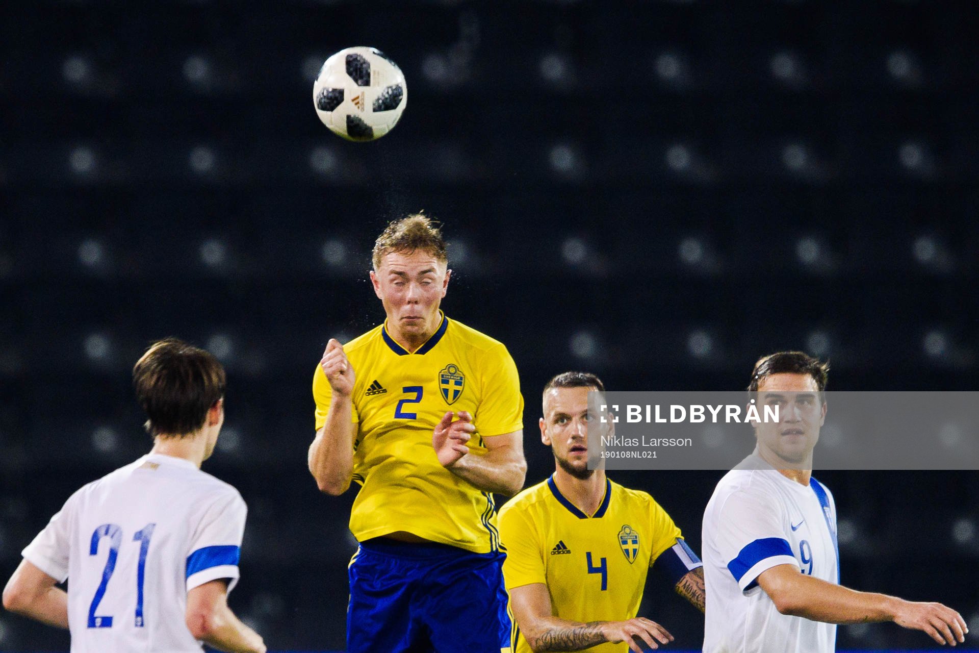 Joel Andersson and Alexander Milosevic of Sweden and Lassi