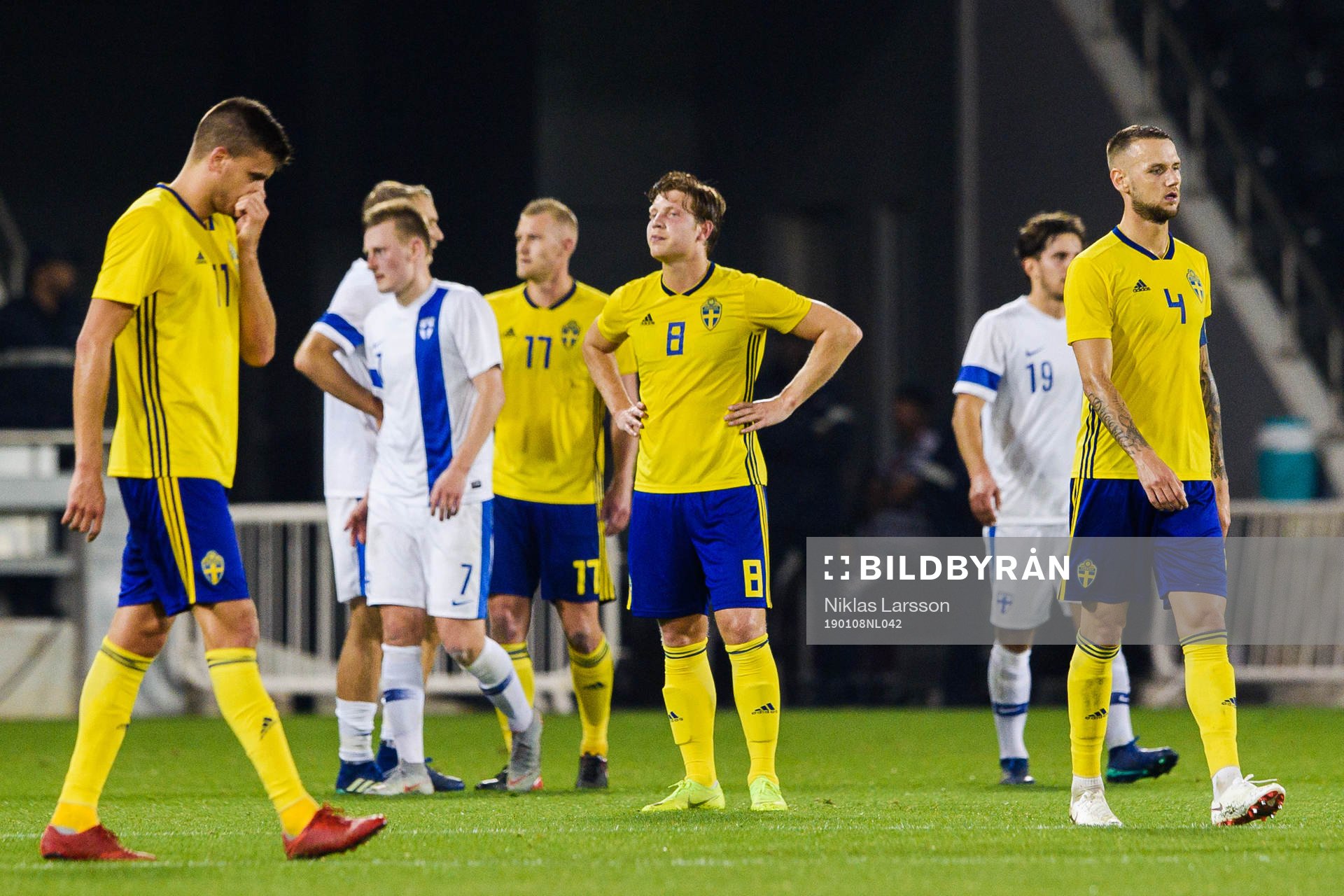 Alexander Fransson, Alexander Jeremejeff, Robin Jansson and