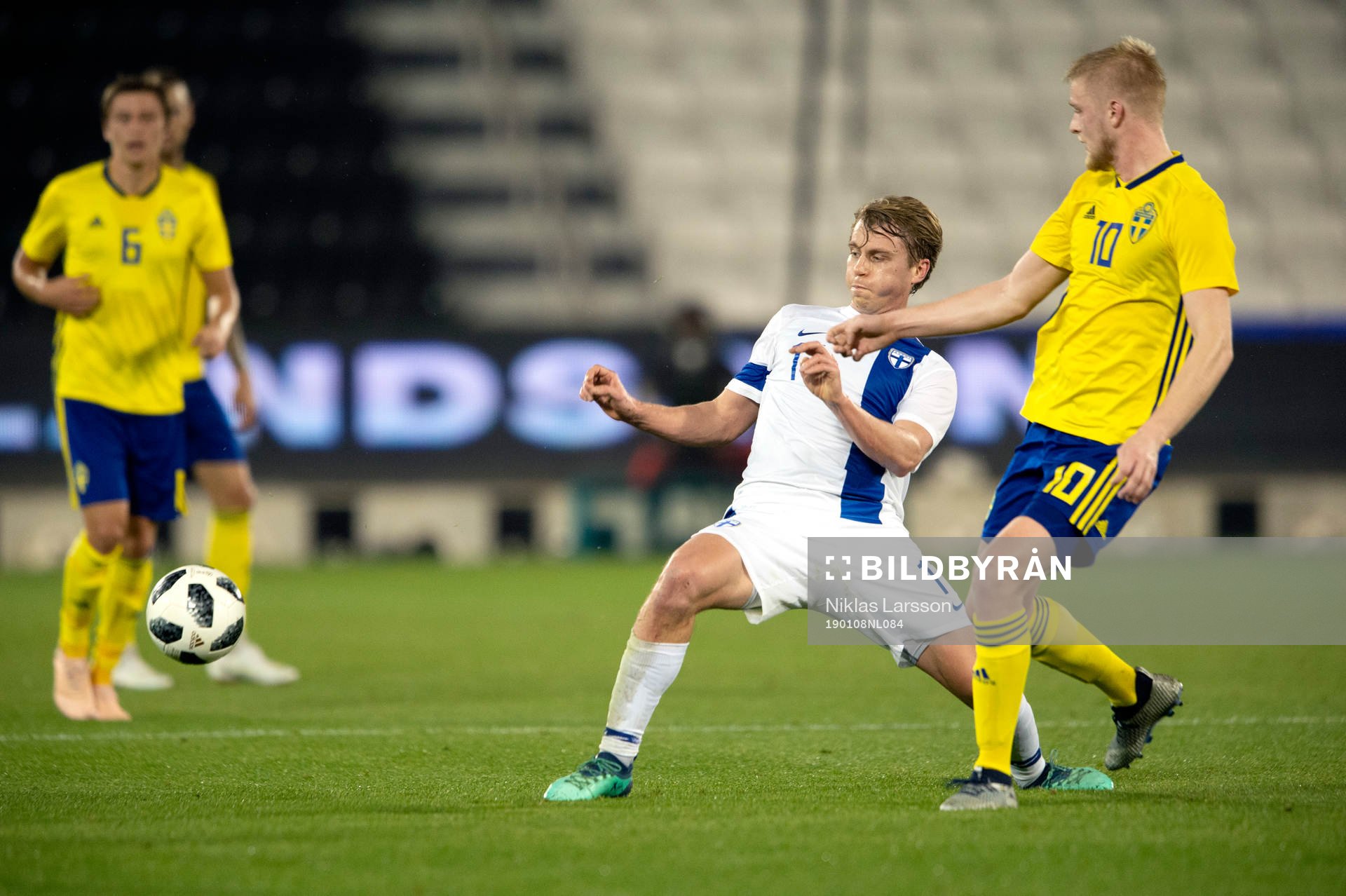 Finland's Rasmus Schüller and Sweden's Kalle Holmberg