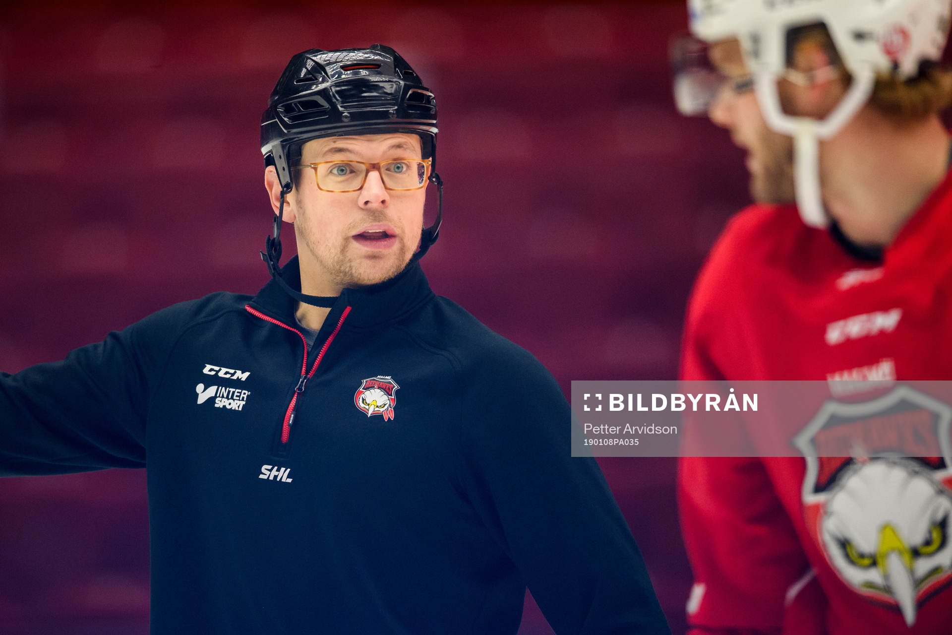 Assisterande tränare Martin Filander