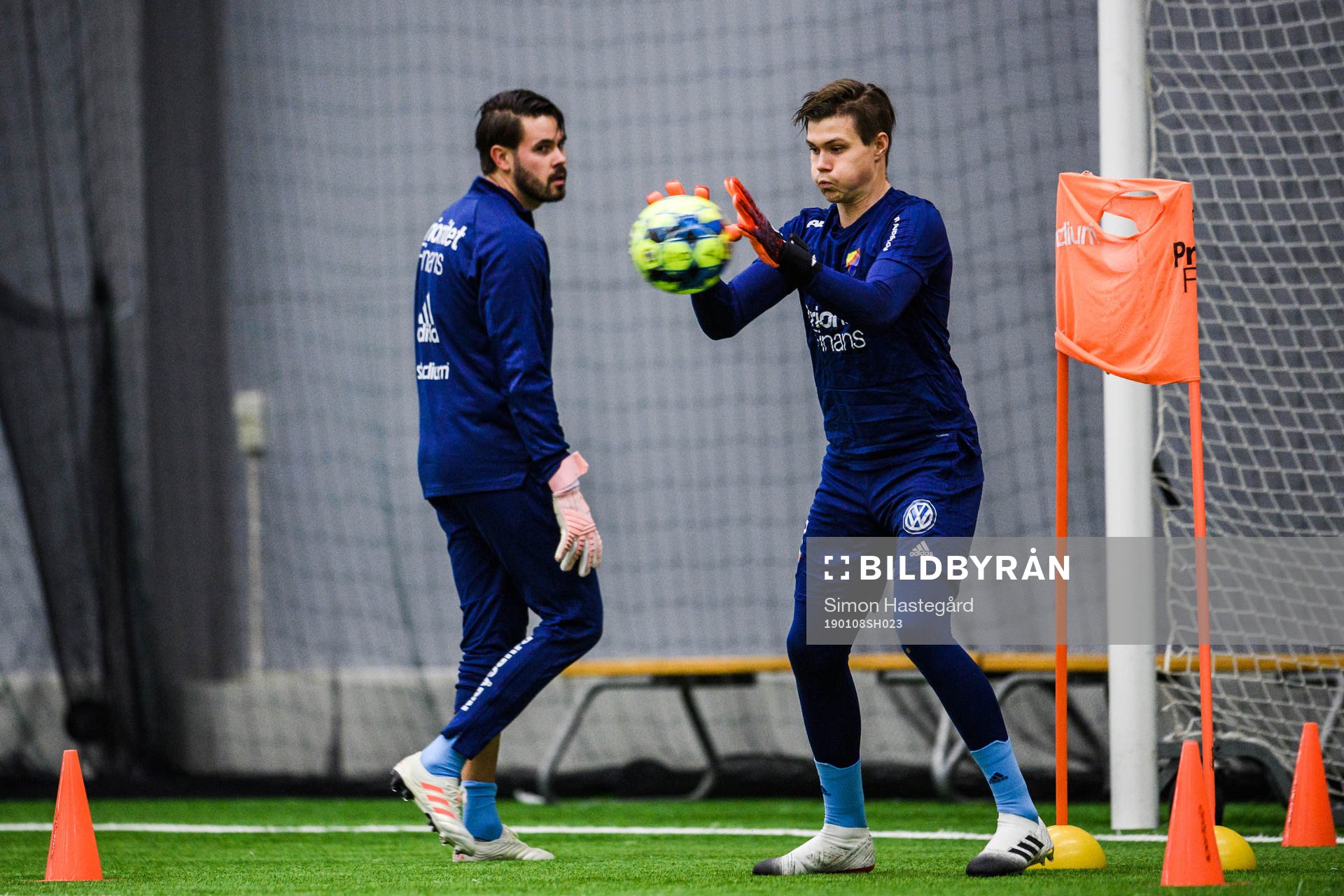 Målvakt Tommi Vaiho och Per Kristian Bråtveit