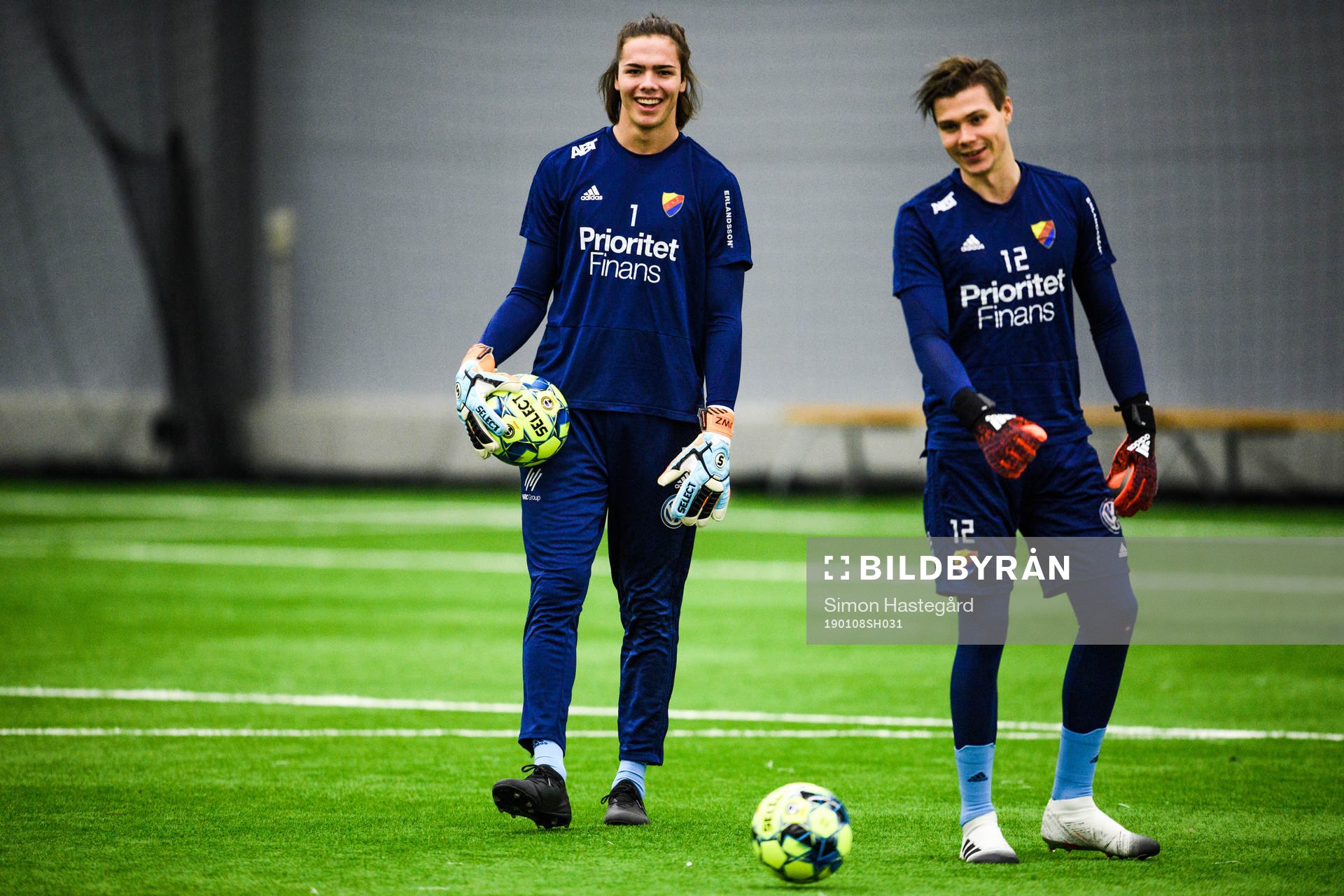 målvakt Jacob Widell Zetterström och Per Kristian