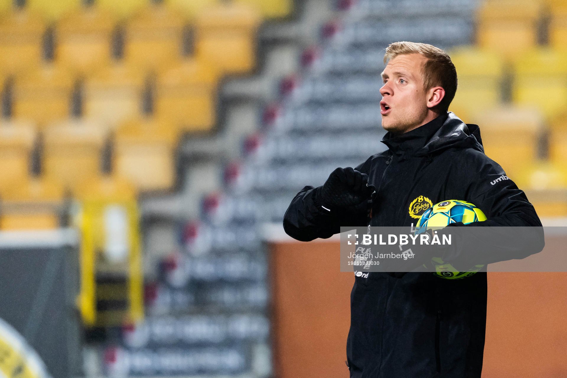 Målvaktstränare Linus Eriksson