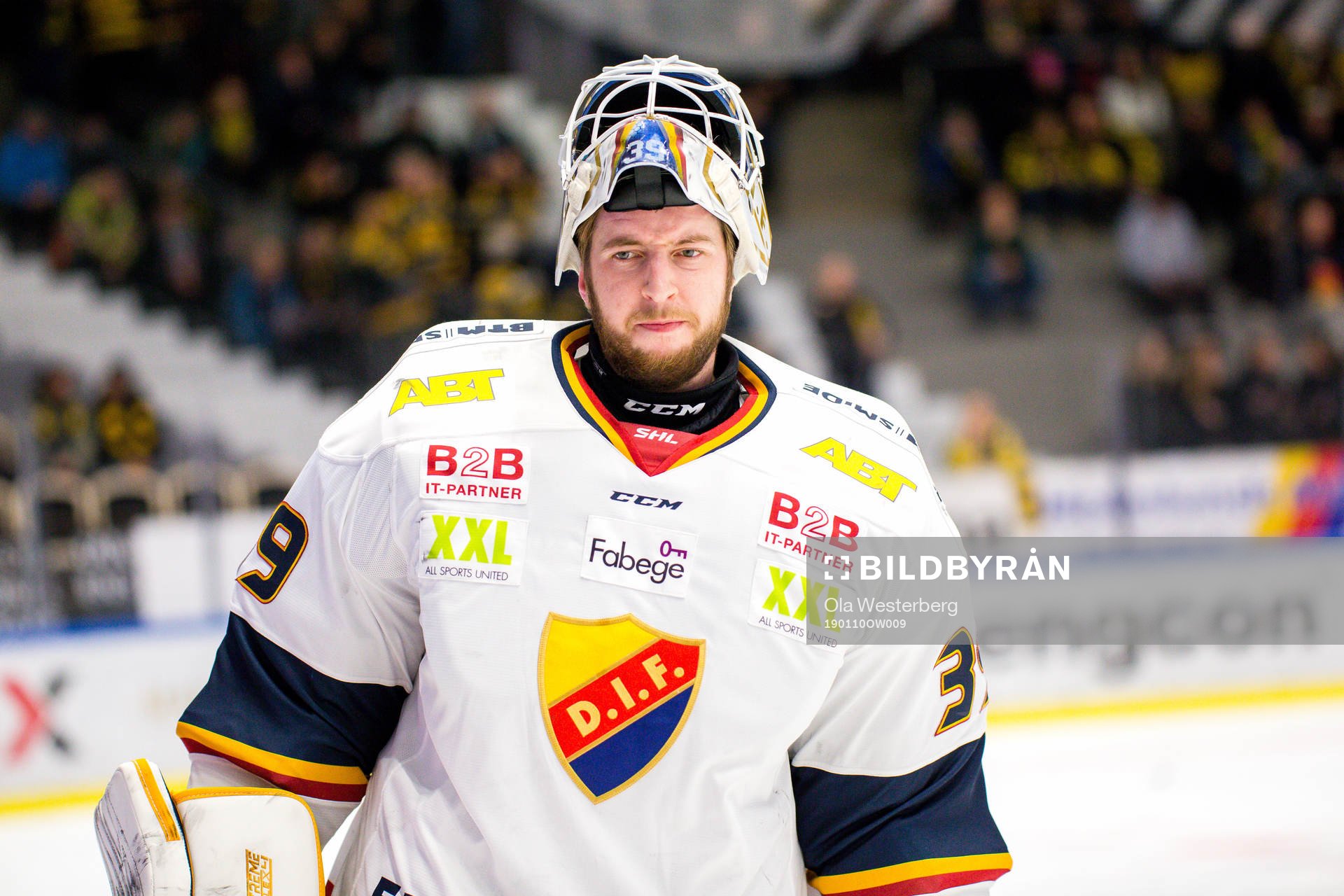 Djurgårdens målvakt Adam Reideborn