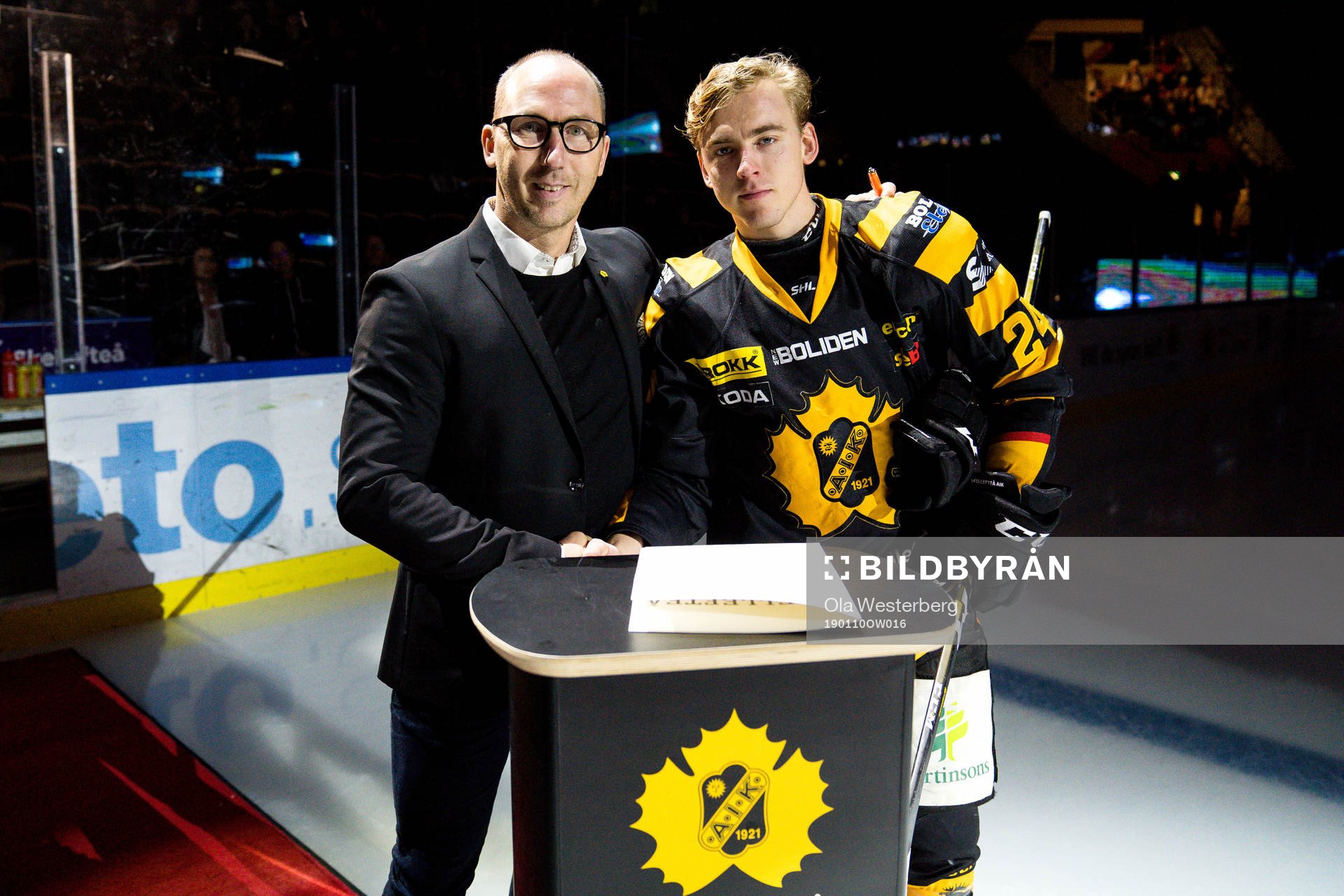 Skellefteås sportchef Mikael Lindgren och Skellefteås