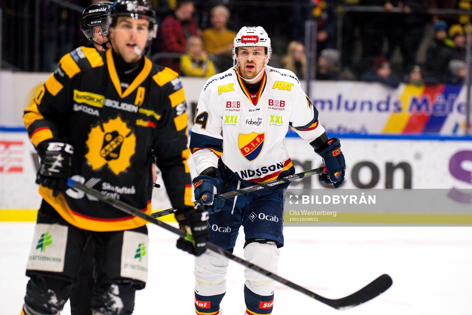 Djurgårdens Daniel Brodin var arg på Skellefteås Joakim