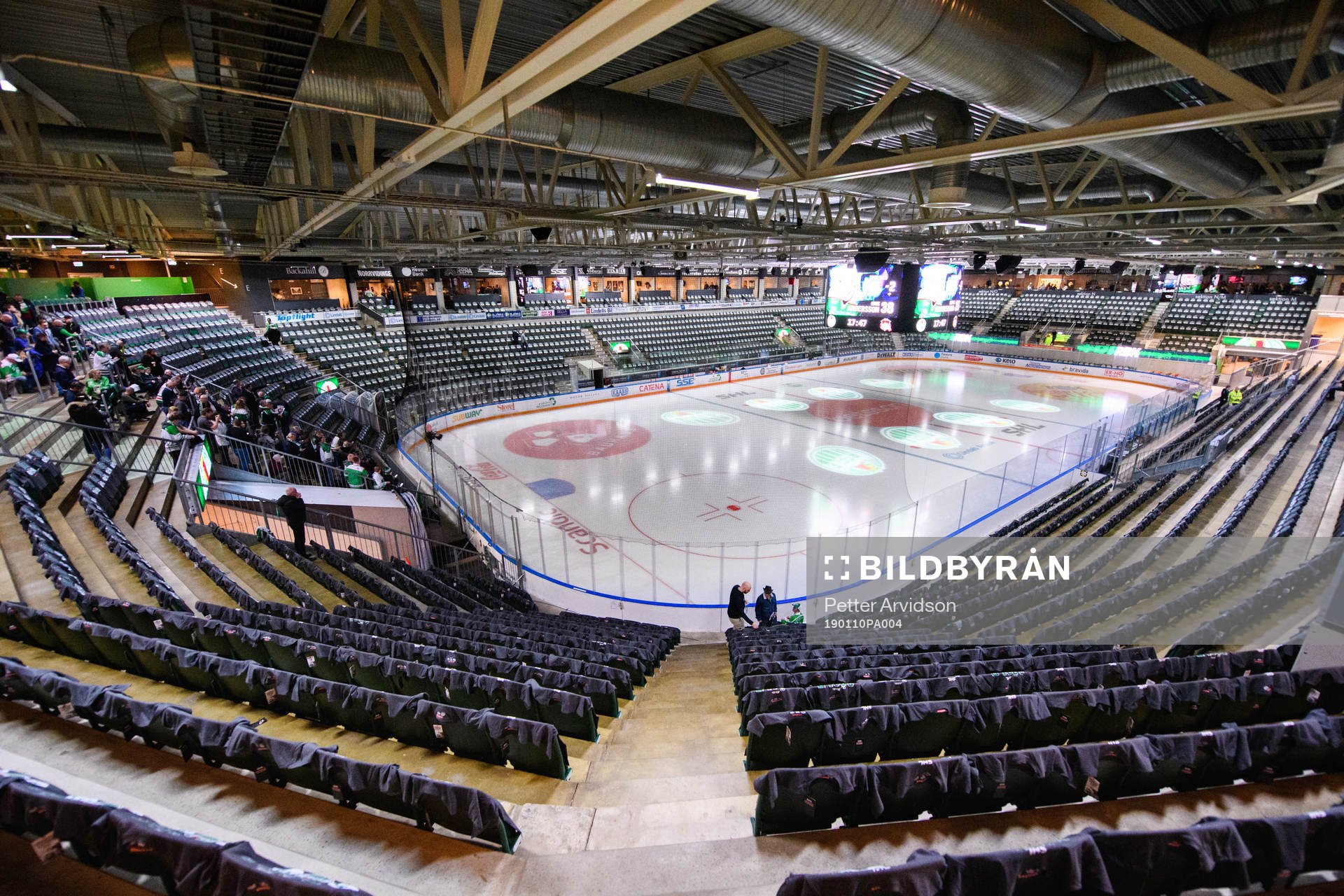 Interiör Lindab Arena