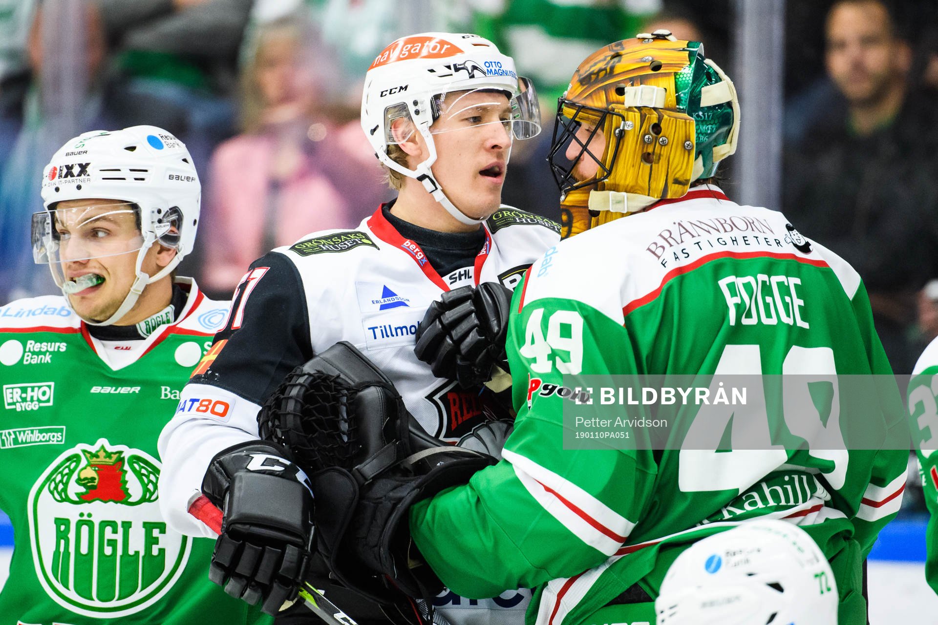 Malmö Redhawks Emil Sylvegård i bråk med Rögles