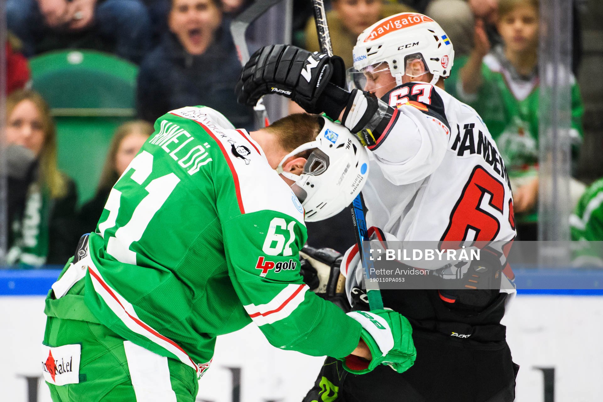 Rögles Jonas Ahnelöv i bråk med Malmö Redhawks Fredrik