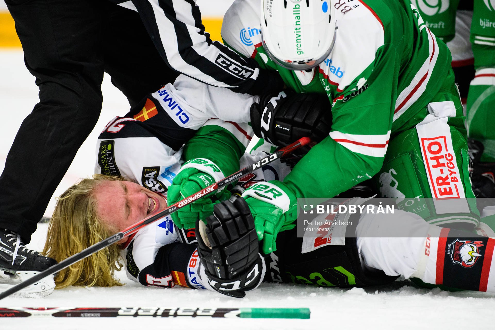Malmö Redhawks Marcus Sylvegård i bråk med Rögles