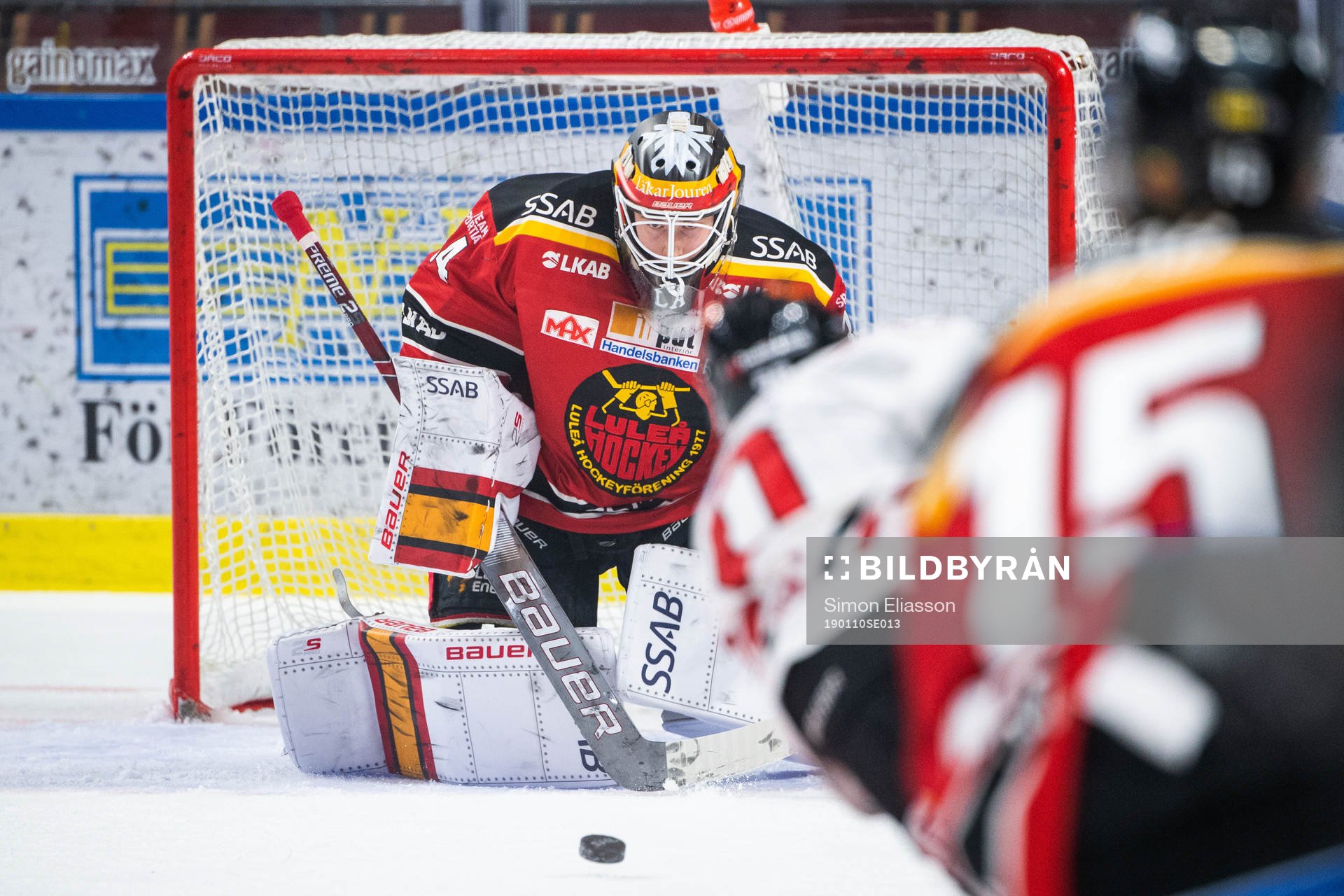 Luleås målvakt Joel Lassinantti