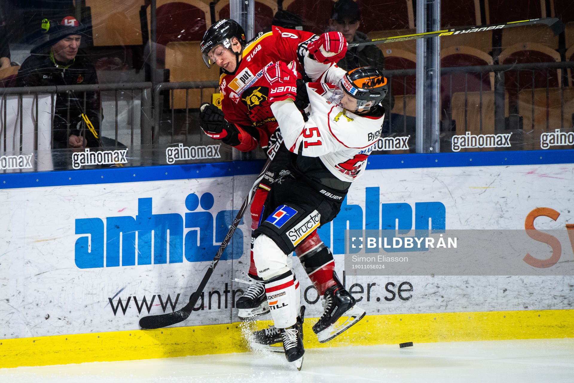 Luleås Johan Forsberg och Örebros Kristian Näkyvä