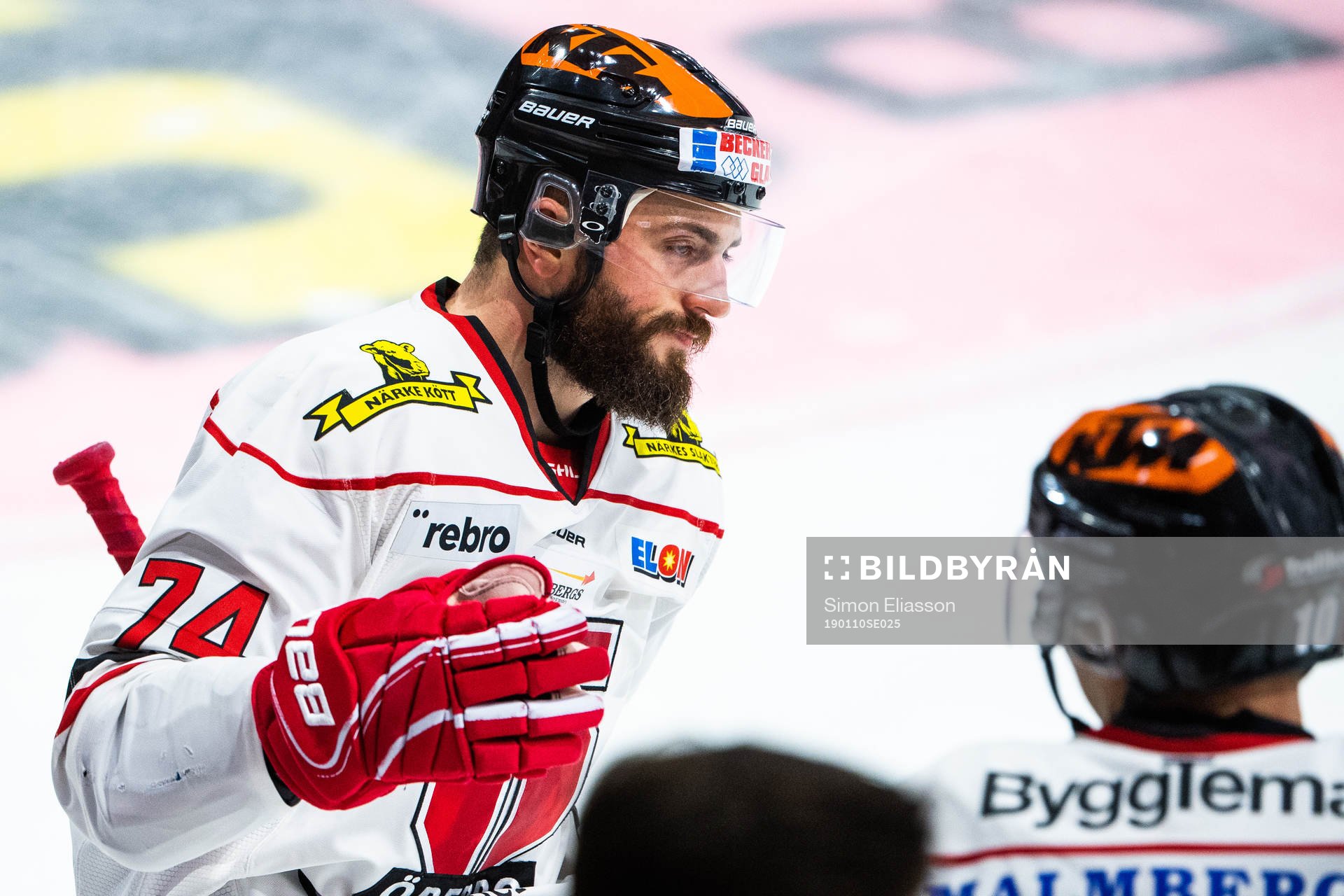Örebros Nick Ebert jublar