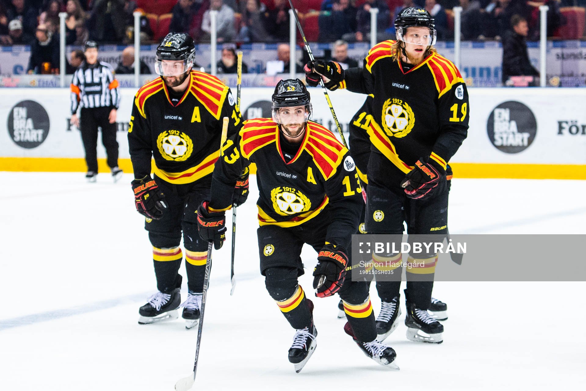Brynäs Ryan Gunderson jublar