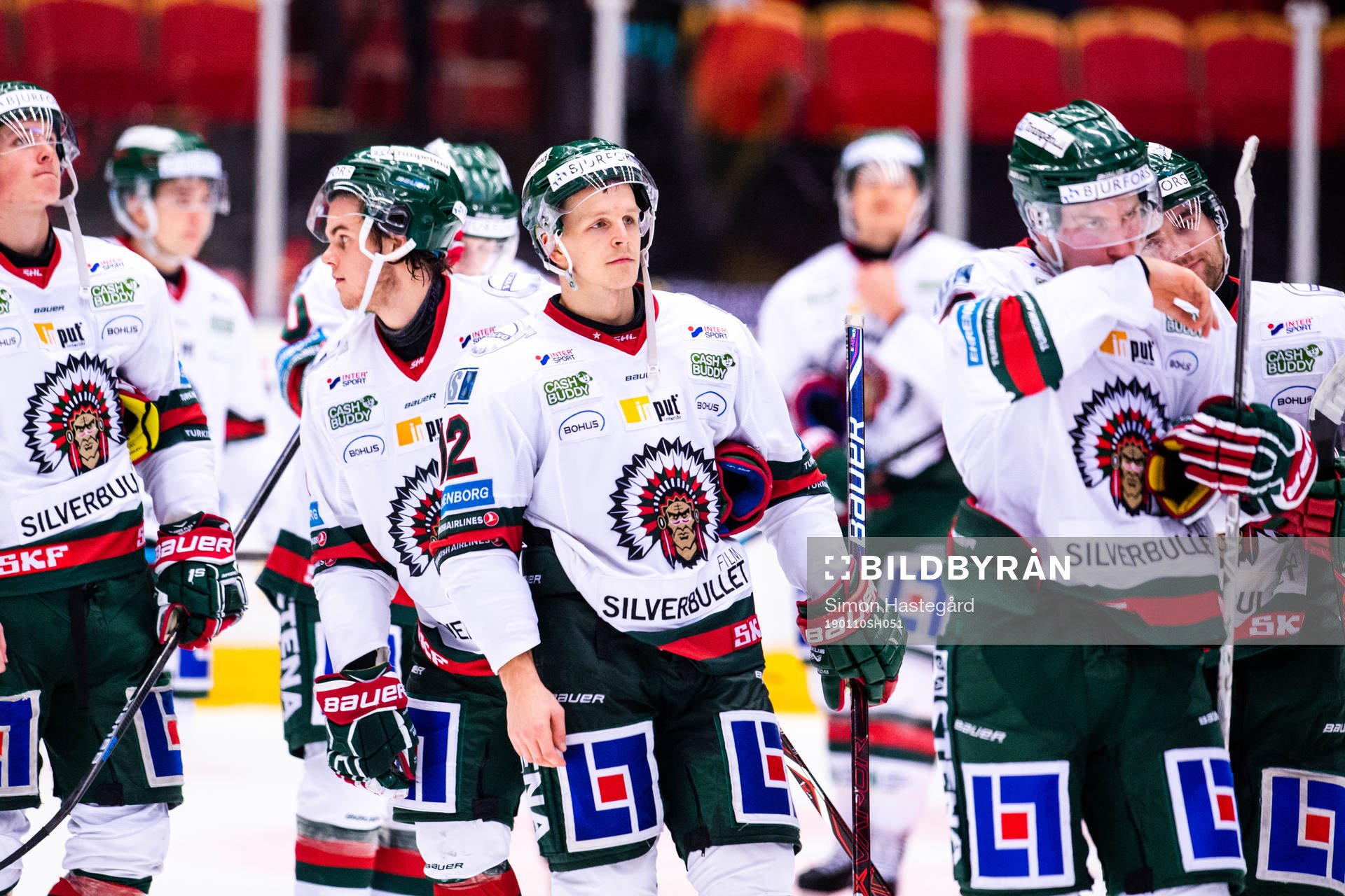 Frölunda Max Friberg deppar