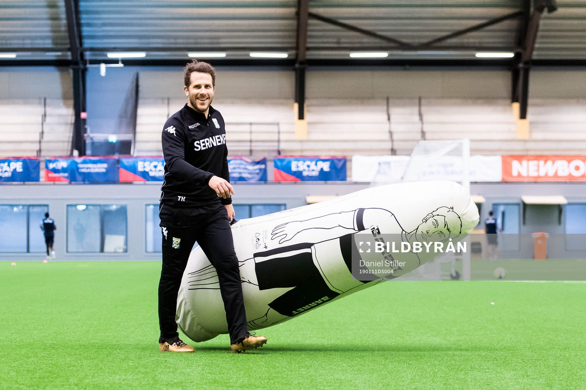 Hjälptränaren Tobias Hysén