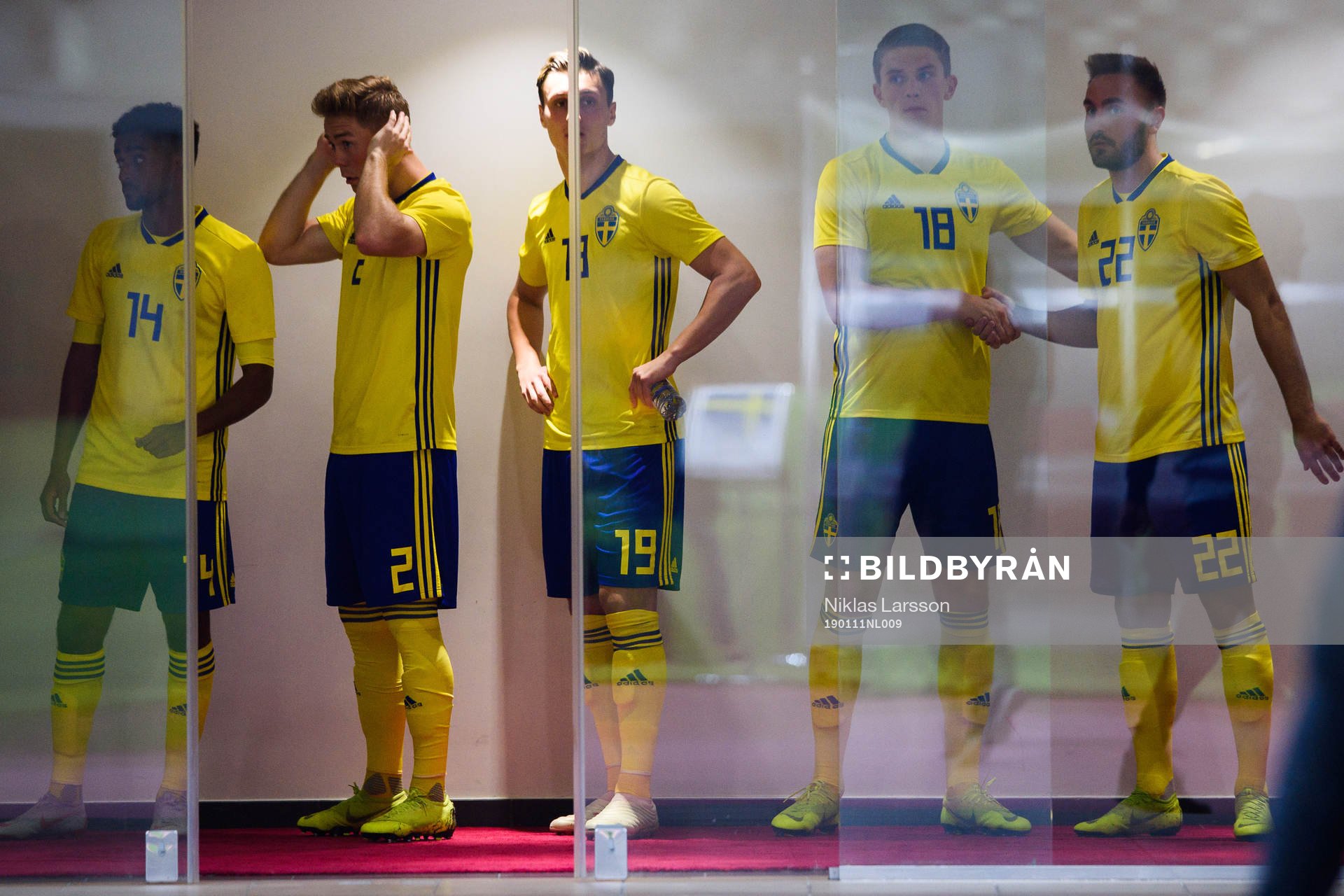 Tesfaldet Tekie, Joel Andersson, Jonathan Levi, Viktor
