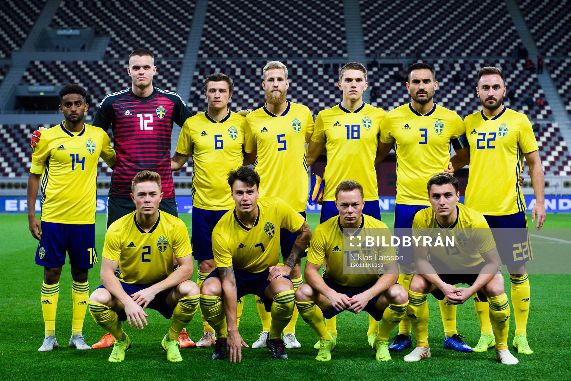 Tesfaldet Tekie, goalkeeper Oscar Linnér, Simon Thern,