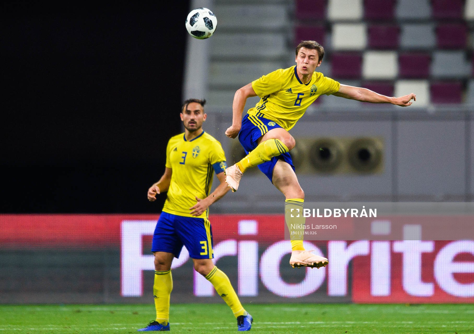 Simon Thern and Sotirios Papagiannopoulos of Sweden