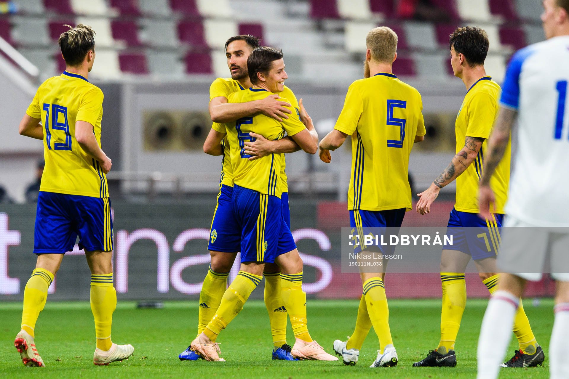Simon Thern and Sotirios Papagiannopoulos of Sweden