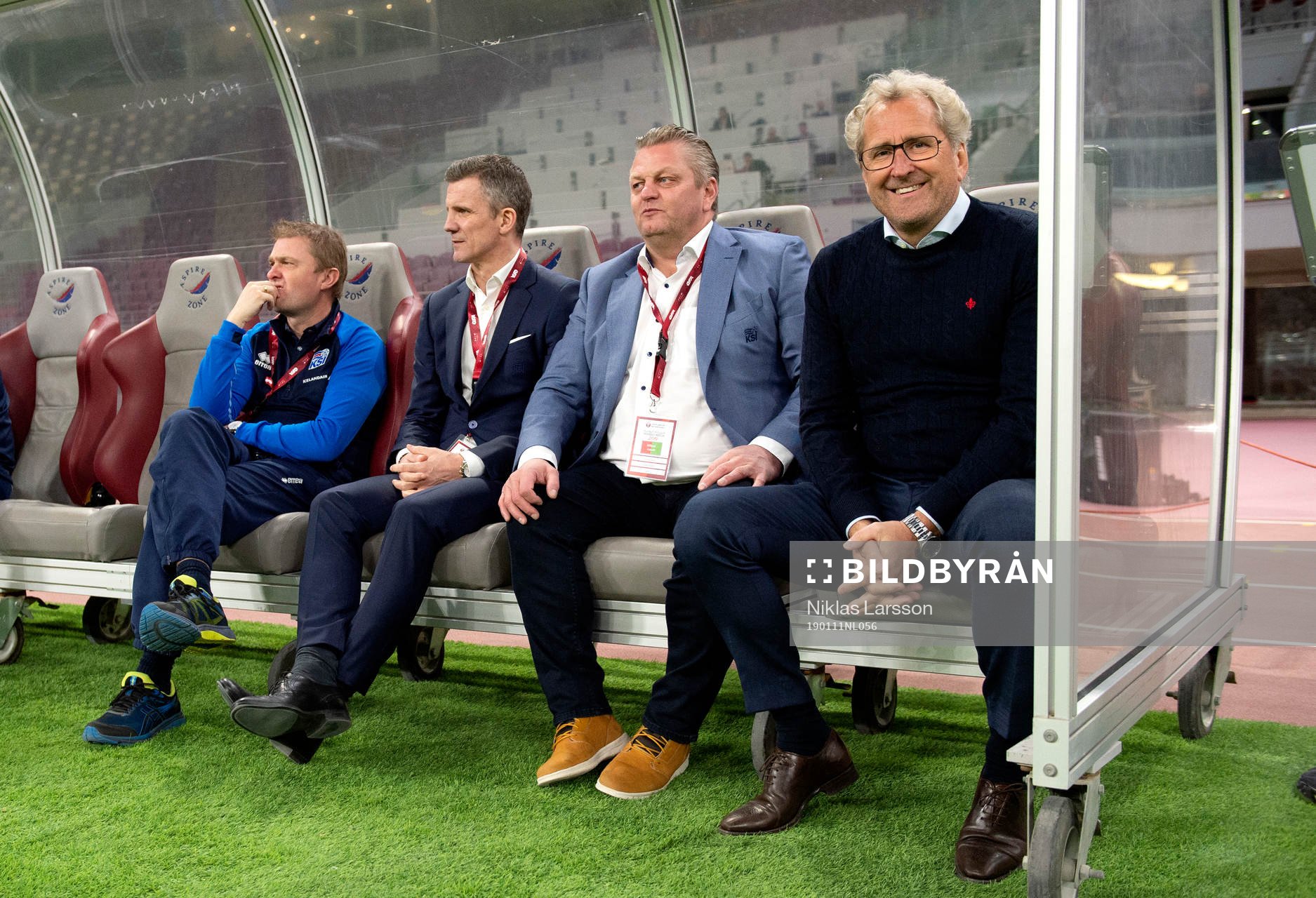 Iceland's head coach Erik Hamrén