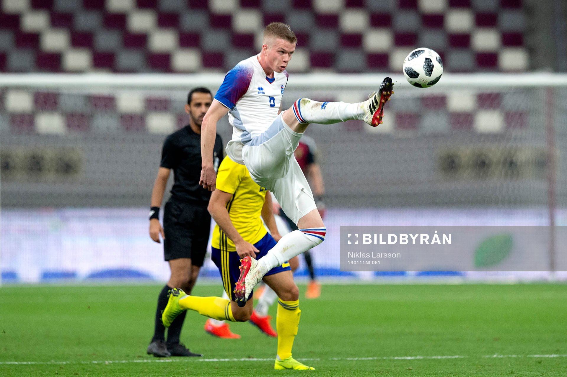 Iceland's Samuel Fridjonsson