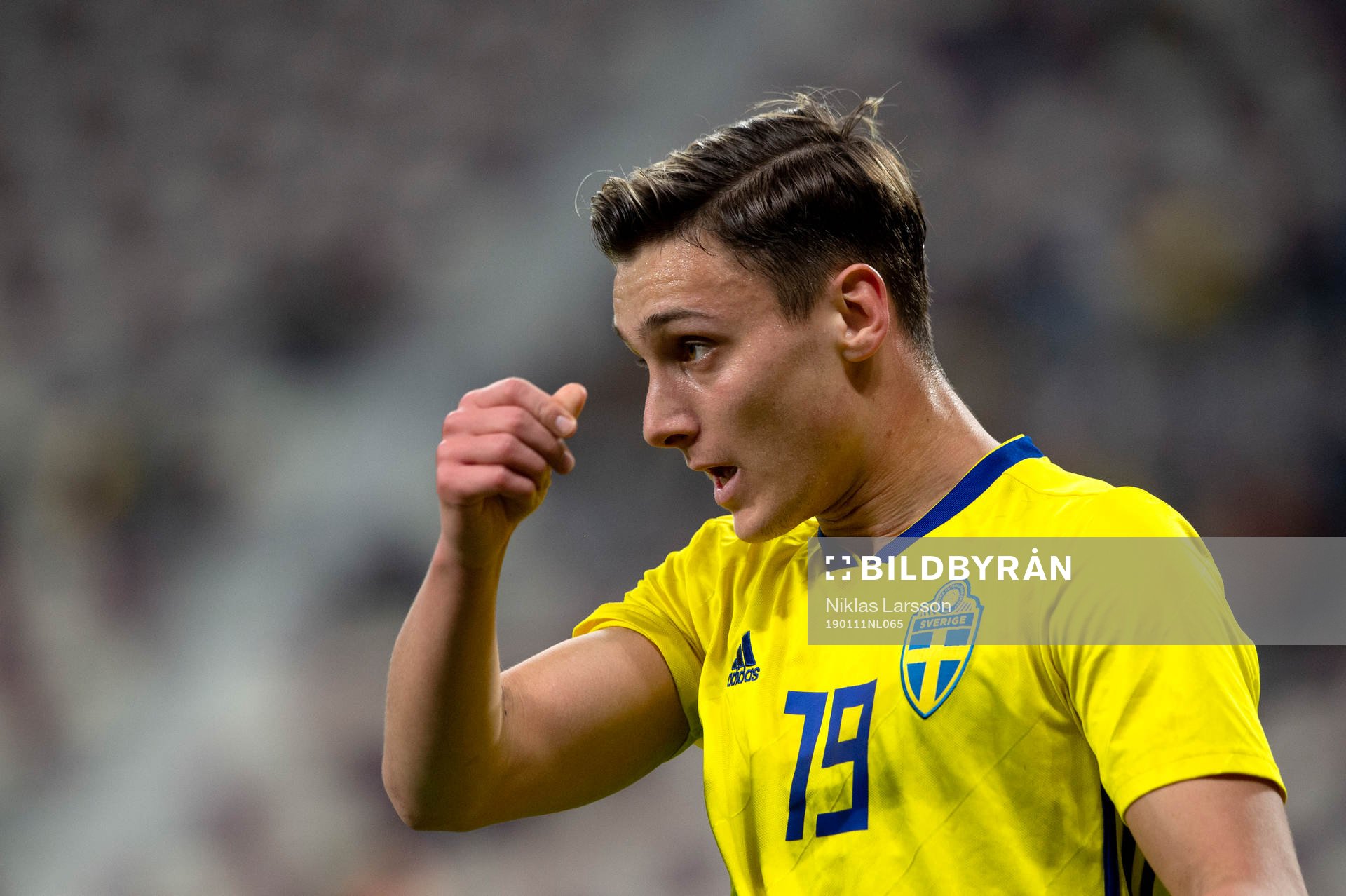 Sweden's Jonathan Levi