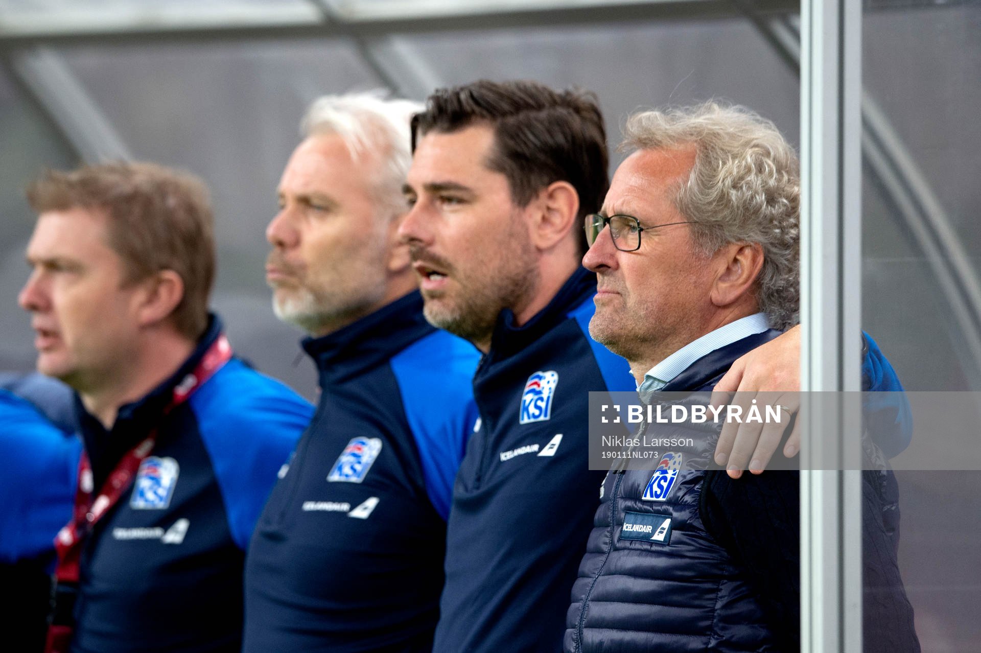 Iceland's head coach Erik Hamrén
