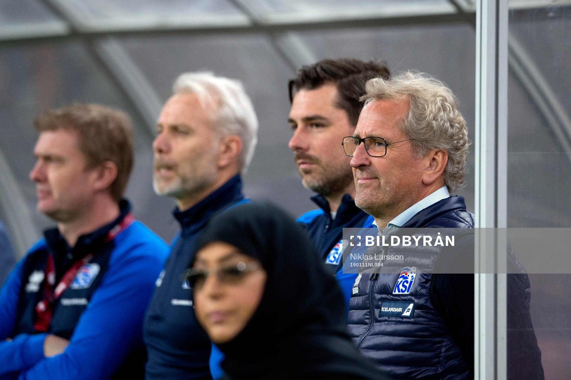 Iceland's head coach Erik Hamrén