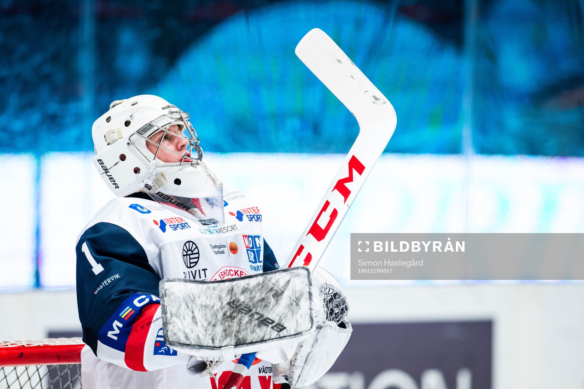 Västerviks målvakt Isak Ragnevad