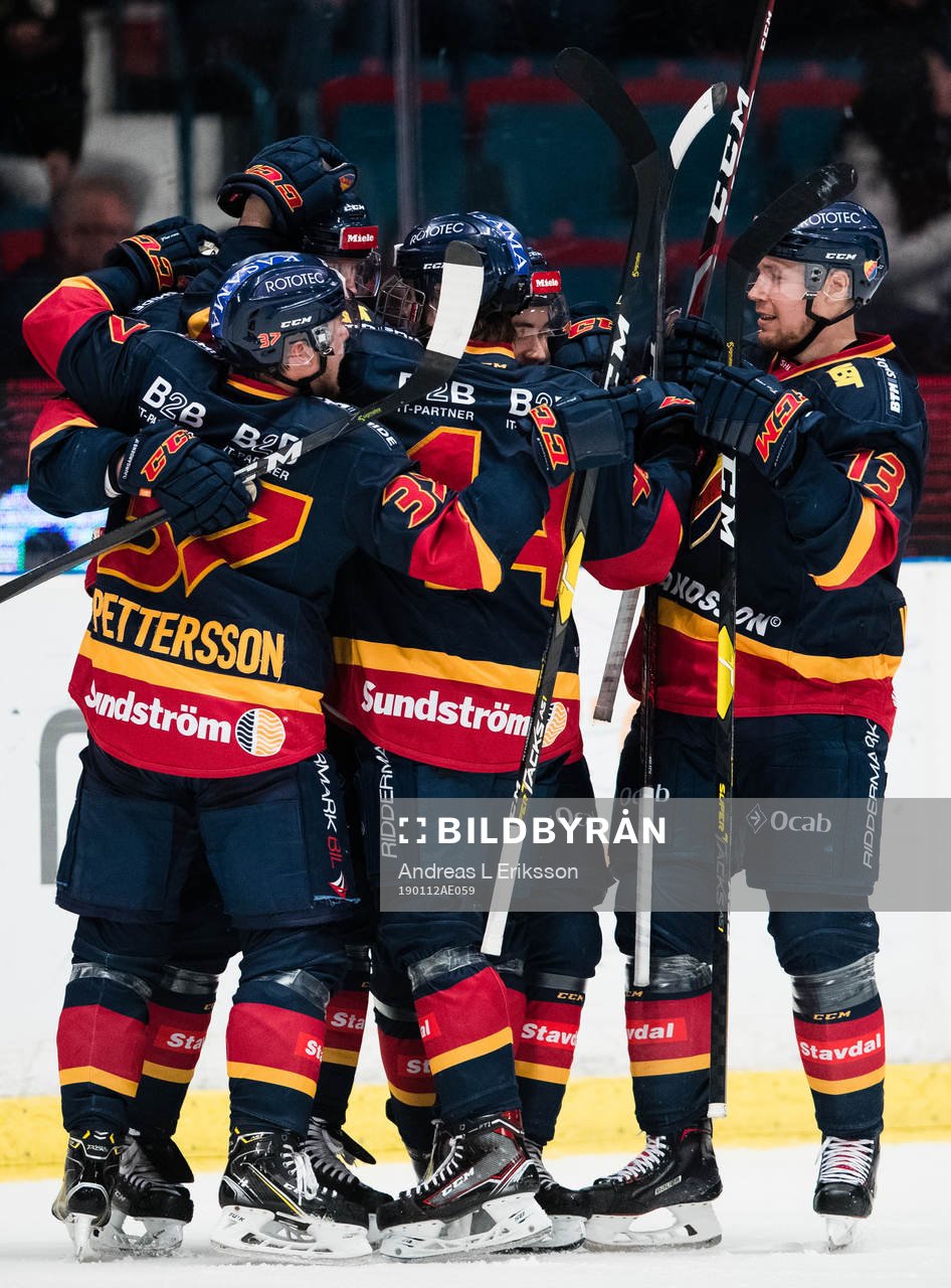 Djurgårdens Jesper Pettersson, Albin Grewe och Petteri