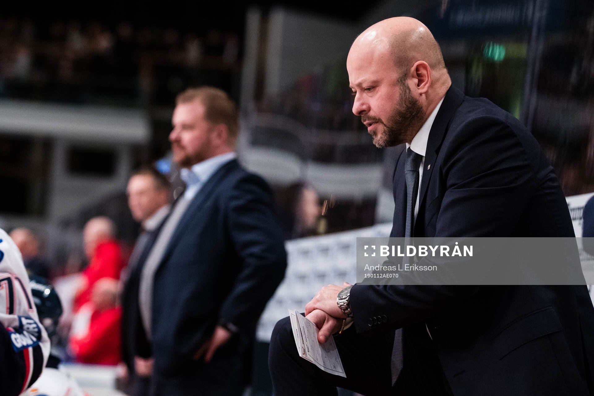 Linköpings tränare Tommy Jonsson deppar